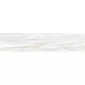 Плитка напольная керамогранитная Alma Ceramica Alpina GFA92ALP04R белый 90*20 см