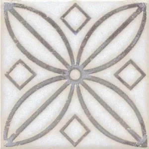 Декор Kerama Marazzi Амальфи орнамент коричневый 9,9х9,9