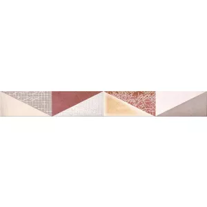 Бордюр Azori Eclipse Marsala mix - 50,5x6,2 см
