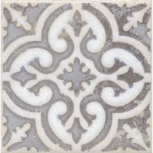 Декор Kerama Marazzi Амальфи орнамент коричневый STG\A408\1266 9,9х9,9 см