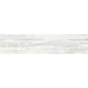 Плитка напольная керамогранитная Alma Ceramica Wonderwood GFA92WDW07R белый 90*20 см